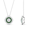 Load image into Gallery viewer, pave-double-halo-emerald-pendant-in-FDPD10707GEMGR-NL-WG