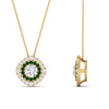 Load image into Gallery viewer, pave-double-halo-emerald-pendant-in-FDPD10707GEMGR-NL-YG