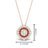 Load image into Gallery viewer, pave-double-halo-orange-sapphire-pendant-in-FDPD10707GSAOR-NL-RG