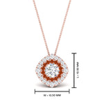 Load image into Gallery viewer, pave-double-halo-orange-sapphire-pendant-in-FDPD10707GSAOR-NL-RG
