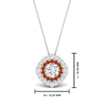 Load image into Gallery viewer, pave-double-halo-orange-sapphire-pendant-in-FDPD10707GSAOR-NL-WG
