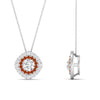 Load image into Gallery viewer, pave-double-halo-orange-sapphire-pendant-in-FDPD10707GSAOR-NL-WG