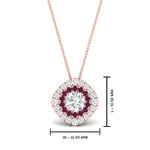 Load image into Gallery viewer, pave-double-halo-pink-sapphire-pendant-in-FDPD10707GSADRPI-NL-RG
