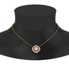Load image into Gallery viewer, pave-double-halo-pink-sapphire-pendant-in-FDPD10707GSADRPI-NL-YG