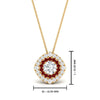 Load image into Gallery viewer, pave-double-halo-ruby-pendant-in-FDPD10707GRUDR-NL-YG
