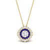 Load image into Gallery viewer, pave-double-halo-sapphire-pendant-in-FDPD10707GSABL-NL-YG