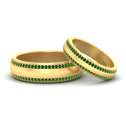 pave-double-row-emerald-his-and-her-matching-band-in-yellow-gold-fdewb10313gemgrsleep-nl-yg.jpg
