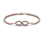 Load image into Gallery viewer, Pave Infinity Chain Bracelet
