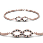 Load image into Gallery viewer, Pave Infinity Chain Bracelet

