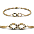 Thumbnail 80 - pave-infinity-bracelet-with-black-diamond-in-yellow-gold-FDBRC9140GBLACKANGLE2-NL-YG