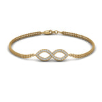 Load image into Gallery viewer, Pave Infinity Chain Bracelet
