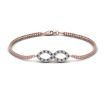 Load image into Gallery viewer, Pave Infinity Chain Bracelet
