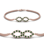 Load image into Gallery viewer, Pave Infinity Chain Bracelet
