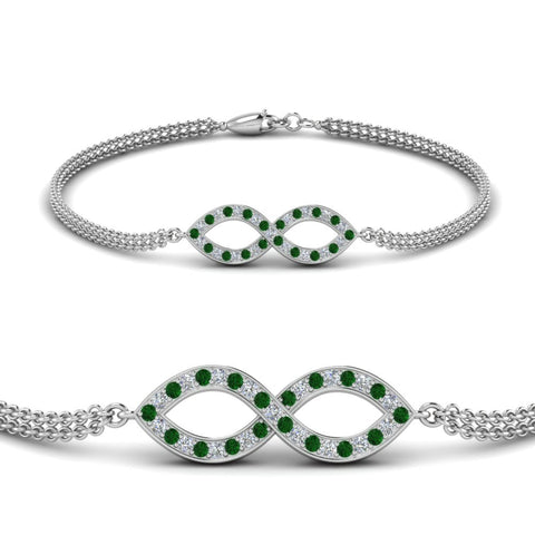 pave-infinity-diamond-bracelet-with-emerald-in-white-gold-FDBRC9140GEMGRANGLE2-NL-WG