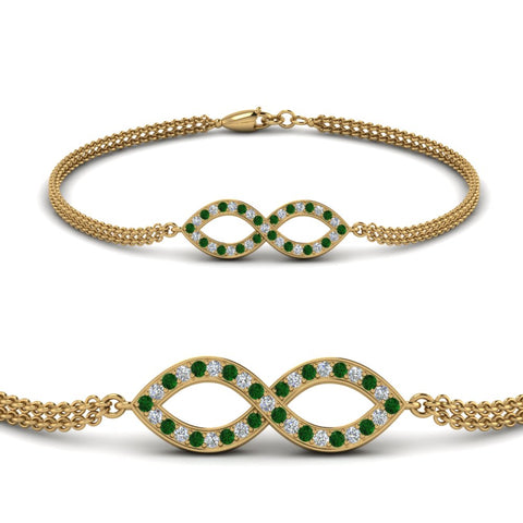 pave-infinity-diamond-bracelet-with-emerald-in-yellow-gold-FDBRC9140GEMGRANGLE2-NL-YG