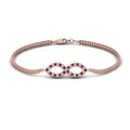 Thumbnail 10 - pave-infinity-diamond-bracelet-with-pink-sapphire-in-rose-gold-FDBRC9140GSADRPI-NL-RG