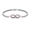 Thumbnail 37 - pave-infinity-diamond-bracelet-with-pink-sapphire-in-white-gold-FDBRC9140GSADRPI-NL-WG