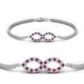 Thumbnail 36 - pave-infinity-diamond-bracelet-with-pink-sapphire-in-white-gold-FDBRC9140GSADRPIANGLE2-NL-WG