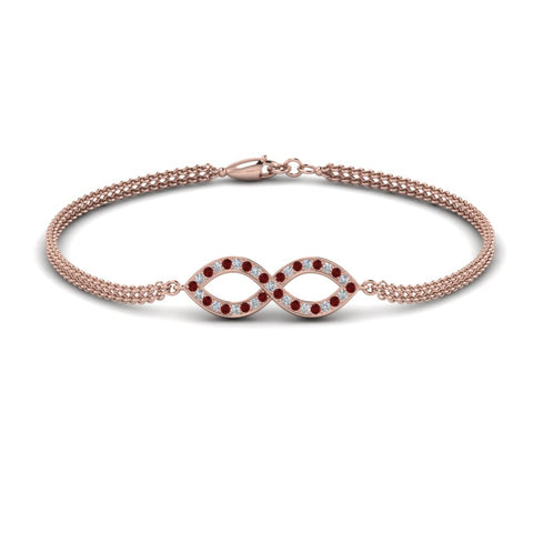 pave-infinity-diamond-bracelet-with-ruby-in-rose-gold-FDBRC9140GRUDR-NL-RG