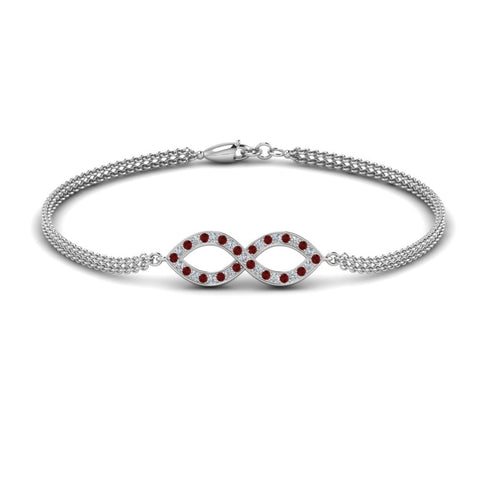 pave-infinity-diamond-bracelet-with-ruby-in-white-gold-FDBRC9140GRUDR-NL-WG