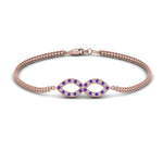 Load image into Gallery viewer, Pave Infinity Chain Bracelet
