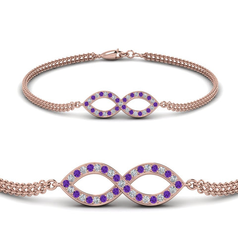 pave-infinity-diamond-bracelet-with-violet-topaz-in-rose-gold-FDBRC9140GVITOANGLE2-NL-RG