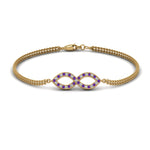 Load image into Gallery viewer, Pave Infinity Chain Bracelet
