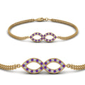 Thumbnail 77 - pave-infinity-diamond-bracelet-with-violet-topaz-in-yellow-gold-FDBRC9140GVITOANGLE2-NL-YG