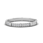 Load image into Gallery viewer, pave-link-diamond-stacking-band-in-white-gold-FD9666B-NL-WG.jpg
