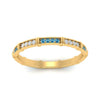 Load image into Gallery viewer, pave-link-diamond-stacking-band-with-blue-topaz-in-yellow-gold-FD9666BGICBLTO-NL-YG.jpg