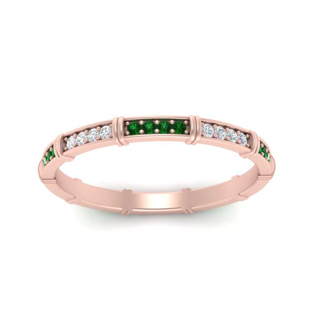 pave-link-diamond-stacking-band-with-emerald-in-rose-gold-FD9666BGEMGR-NL-RG.jpg