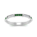 Thumbnail 53 - pave-link-diamond-stacking-band-with-emerald-in-white-gold-FD9666BGEMGR-NL-WG.jpg