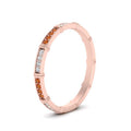 Thumbnail 24 - pave-link-diamond-stacking-band-with-orange-sapphire-in-rose-gold-FD9666BGSAOR-NL-RG.jpg