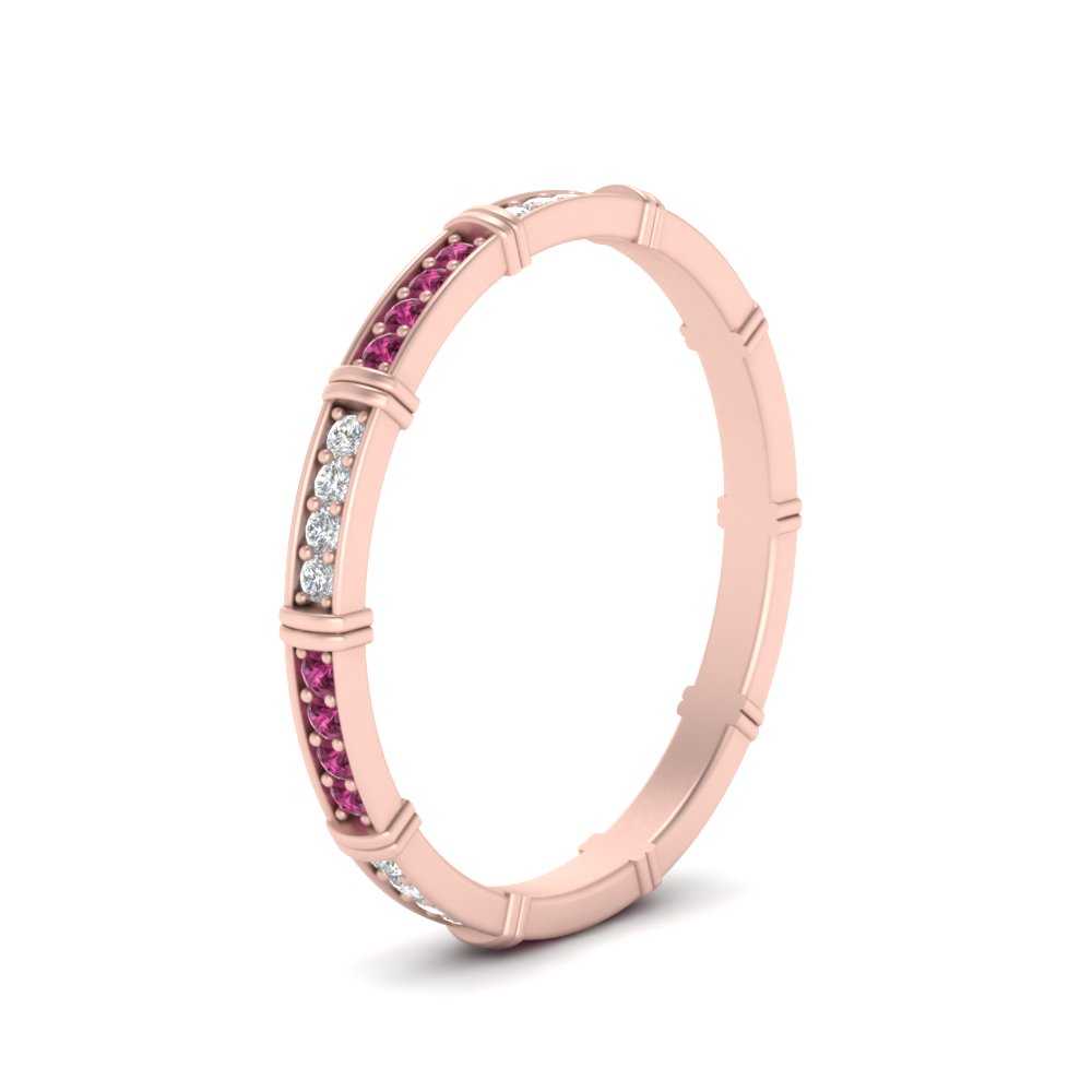 pave-link-diamond-stacking-band-with-pink-sapphire-in-rose-gold-FD9666BGSADRPI-NL-RG.jpg