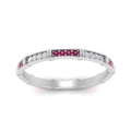 Thumbnail 47 - pave-link-diamond-stacking-band-with-pink-sapphire-in-white-gold-FD9666BGSADRPI-NL-WG.jpg