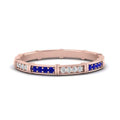 Thumbnail 13 - pave-link-diamond-stacking-band-with-sapphire-in-rose-gold-FD9666BGSABL-NL-RG.jpg