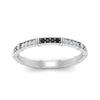 Load image into Gallery viewer, pave-link-stacking-band-with-black-diamond-in-white-gold-FD9666BGBLACK-NL-WG.jpg