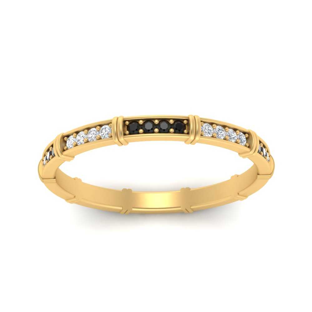 pave-link-stacking-band-with-black-diamond-in-yellow-gold-FD9666BGBLACK-NL-YG.jpg