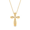 Load image into Gallery viewer, pave-set-cross-diamond-pendant-in-yellow-gold-FDPD10871ANGLE1-NL-YG