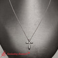 Thumbnail 7 - pave-set-cross-lab-diamond-pendant-in-18k-white-gold-fdpd10871-4