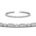 Thumbnail 12 - Pave Set Women's Tennis Bracelet