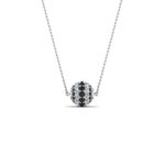 Load image into Gallery viewer, pave-sphere-pendant-with-black-diamond-in--FDPD8433GBLACK-NL-WG
