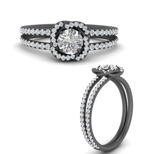 pave-split-shank-halo-diamond-ring-in-black-gold-FD9979RORANGLE3-NL-BG