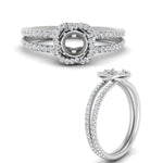 Load image into Gallery viewer, pave-split-shank-semi-mount-halo-diamond-ring-in-FD9979SMRANGLE3-NL-WG
