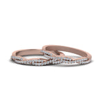 Load image into Gallery viewer, pave-twisted-diamond-lesbian-band-in-14K-rose-gold-FDLG8233B-NL-RG
