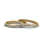 Load image into Gallery viewer, pave-twisted-diamond-lesbian-band-in-14K-yellow-gold-FDLG8233B-NL-YG
