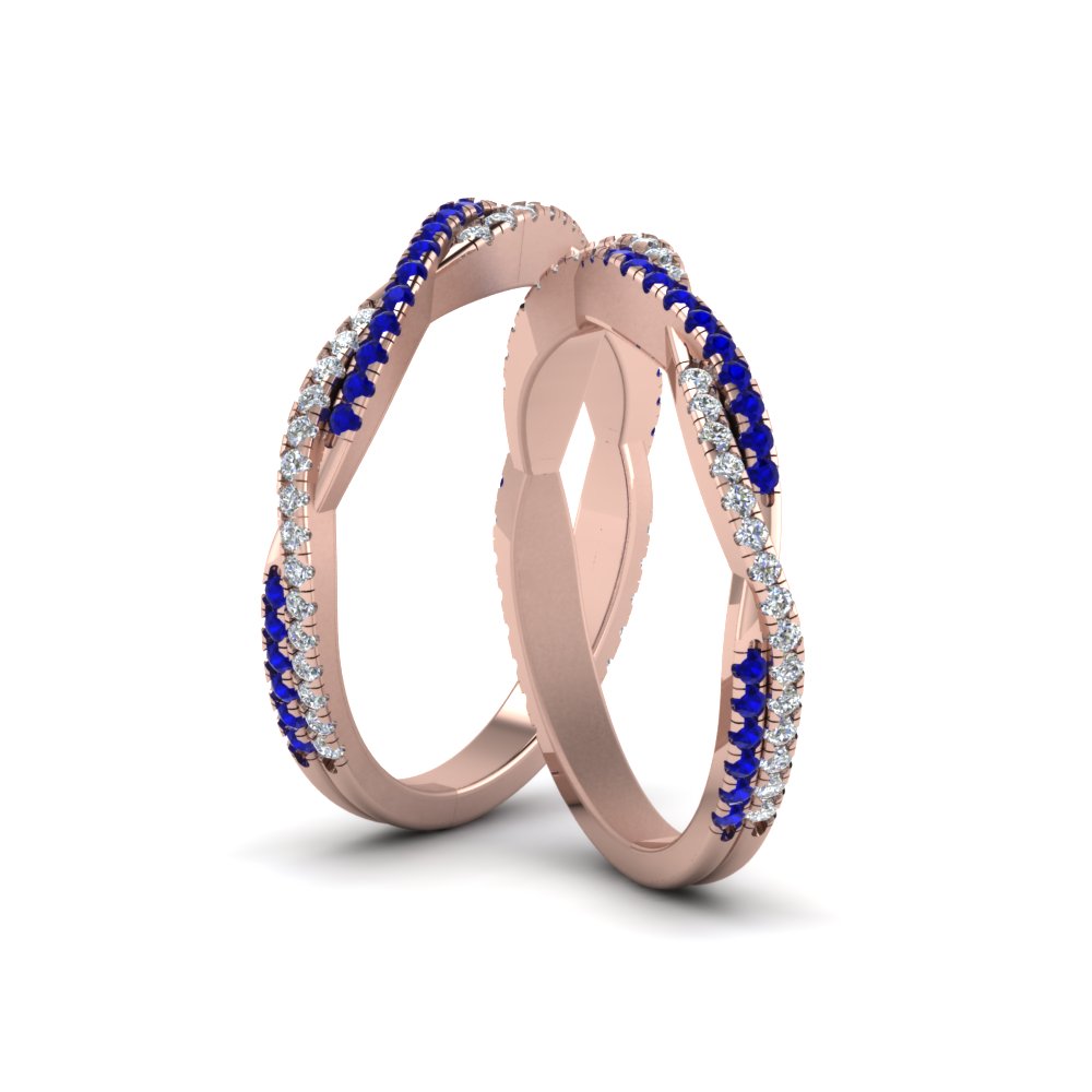 pave-twisted-diamond-lesbian-band-with-blue-sapphire-in-14K-rose-gold-FDLG8233BGSABL-NL-RG