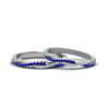 Load image into Gallery viewer, pave-twisted-diamond-lesbian-band-with-blue-sapphire-in-14K-white-gold-FDLG8233BGSABL-NL-WG