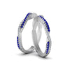 Load image into Gallery viewer, pave-twisted-diamond-lesbian-band-with-blue-sapphire-in-950-Platinum-FDLG8233BGSABL-NL-WG