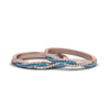 Load image into Gallery viewer, pave-twisted-diamond-lesbian-band-with-ice-blue-topaz-in-14K-rose-gold-FDLG8233BGICBLTO-NL-RG